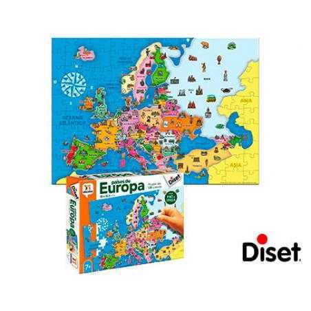 Juego diset didactico paises de europa