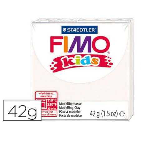 Pasta staedtler fimo kids 42 gr color blanco - Imagen 1