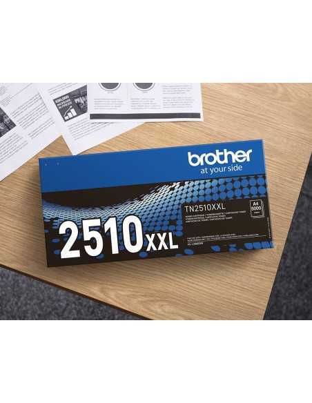 Toner brother tn2510xxl mfc-l2960dw / hl-l2865dw / mfc-l2980dw negro 5000 paginas