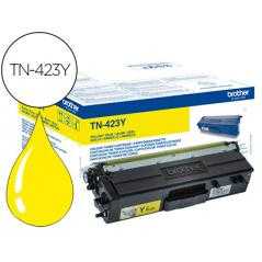 Toner brother tn-423 para dcp-l8410 cdn/8410 cdw / hl-l8260 cdw/mfc-l8360 cdw / 8690 cdw/8900 cdw amarillo
