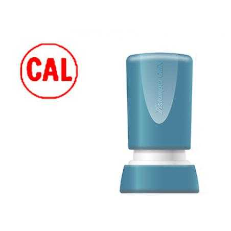Sello x'stamper quix personalizable color rojo redondo diametro 14 mm q-32 - Imagen 1