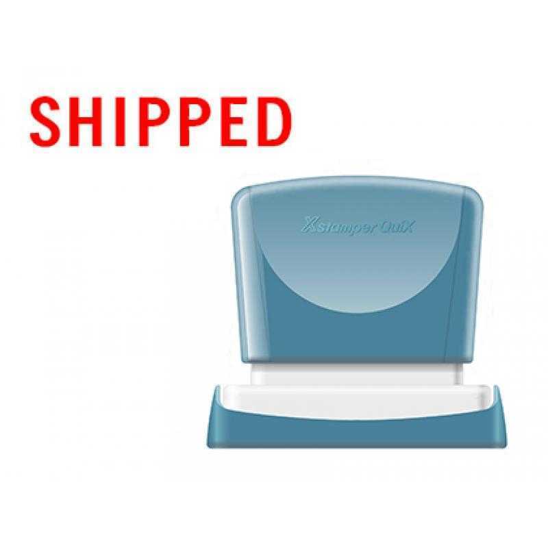 Sello x'stamper quix personalizable color rojo medidas 13x49 mm q-13 - Imagen 1