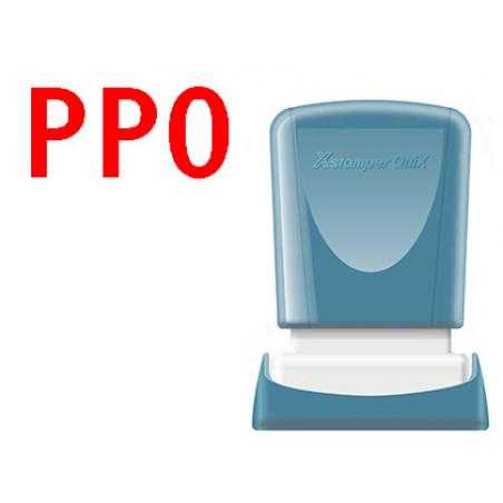 Sello x'stamper quix personalizable color rojo medidas 11x25 mm q-04 - Imagen 1