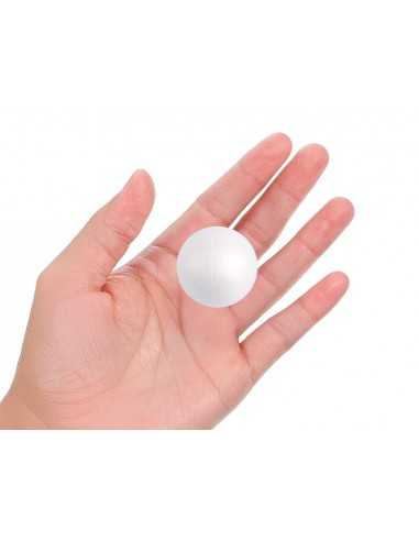 Figura de espuma blanca liderpapel bola de 2 cm bolsa con 20 unidades