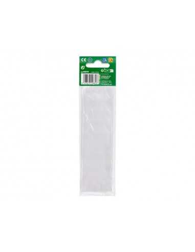 Ojo adhesivo liderpapel 12 mm blanco con pupila negra pack de 30 unidades