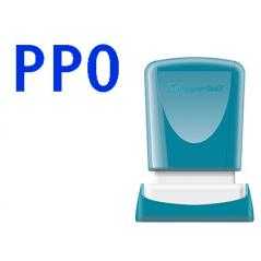 Sello x'stamper quix personalizable color azul medidas 11x25 mm q-04 - Imagen 1