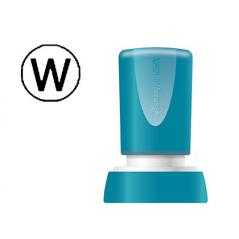 Sello x'stamper quix personalizable color negro redondo diametro 20 mm q-34 - Imagen 1