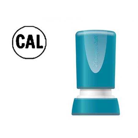 Sello x'stamper quix personalizable color negro redondo diametro 14 mm q-32 - Imagen 1