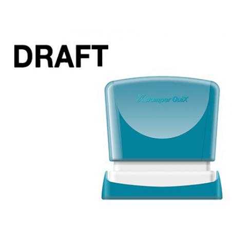 Sello x'stamper quix personalizable color negro medidas 11x40 mm q-10 - Imagen 1