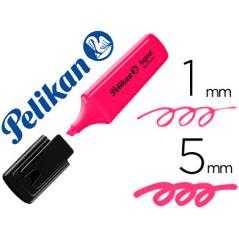 Rotulador pelikan fluorescente textmarker signal rosa