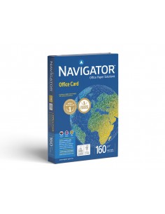 Papel fotocopiadora navigator din a3 160 gramos papel multiuso ink-jet y laser paquete de 250 hojas