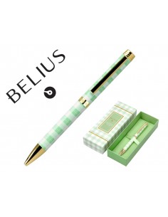 Roller belius picnic aluminio color verde dorado tinta color negro caja de diseño