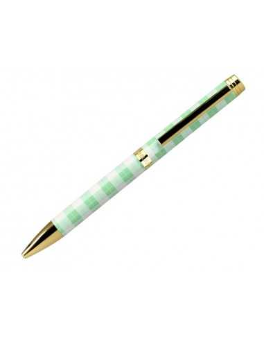 Roller belius picnic aluminio color verde dorado tinta color negro caja de diseño