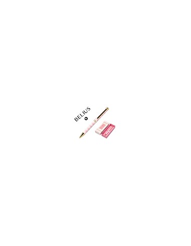 Roller belius perfect picnic day aluminio color rosa dorado tinta color negro caja de diseño