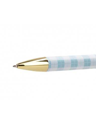 Roller belius perfect picnic day aluminio azul celeste dorado tinta color negro caja de diseño