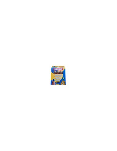 Lapices de colores playcolor maxi basic caja de 6 unidades colores surtidos