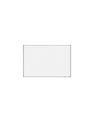 Pizarra blanca rocada lacada magnetica marco aluminio con cantoneras 120x180 cm