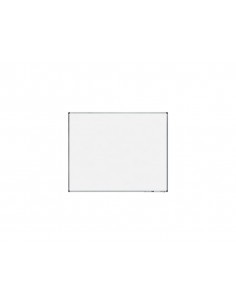 Pizarra blanca rocada lacada magnetica marco aluminio con cantoneras 120x150 cm