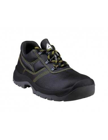 Zapatos de seguridad deltaplus piel crupon pigmentada suela pu bi densidad color negro talla 45