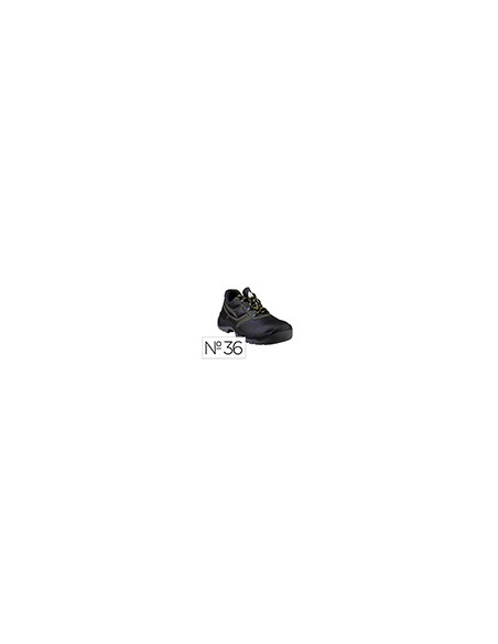 Zapatos de seguridad deltaplus piel crupon pigmentada suela pu bi densidad color negro talla 36 Zapatos de seguridad deltaplus piel crupon pigmentada suela pu bi densidad color negro talla 36