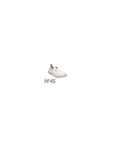 Zapatos de seguridad deltaplus microfibra pu suela pu mono-densidad color blanco talla 45