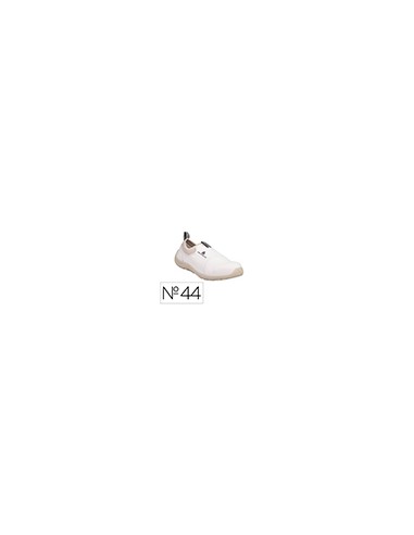 Zapatos de seguridad deltaplus microfibra pu suela pu mono-densidad color blanco talla 44