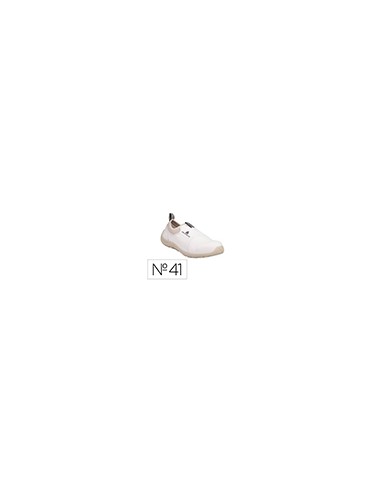 Zapatos de seguridad deltaplus microfibra pu suela pu mono-densidad color blanco talla 41