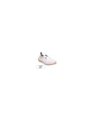 Zapatos de seguridad deltaplus microfibra pu suela pu mono-densidad color blanco talla 37