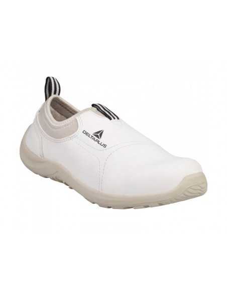 Zapatos de seguridad deltaplus microfibra pu suela pu mono-densidad color blanco talla 37 Zapatos de seguridad deltaplus microfibra pu suela pu mono-densidad color blanco talla 37