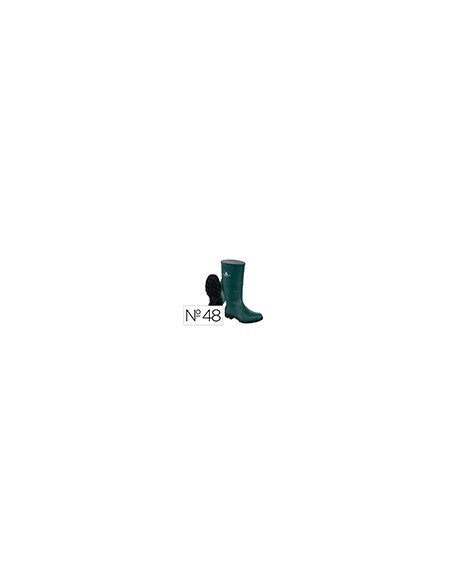 Botas deltaplus de seguridad stone pvc verde suela de tacos talla 48
