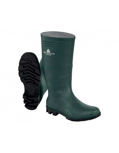Botas deltaplus de seguridad stone pvc verde suela de tacos talla 42