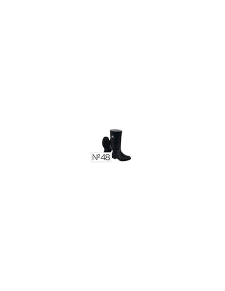 Botas deltaplus de seguridad stone pvc negro suela de tacos talla 48