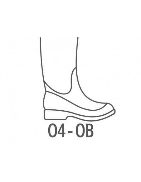 Botas deltaplus de seguridad stone pvc negro suela de tacos talla 42