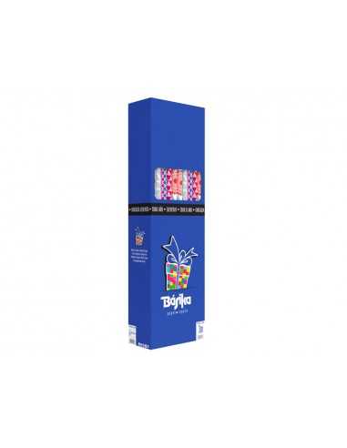 Papel de regalo basika todo año rollo ancho 1 m longitud 3 m modelos surtidos gramaje 50 gr