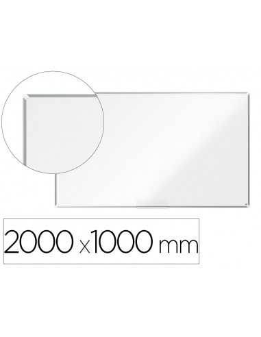Pizarra blanca nobo premium plus melamina 2000x1000 mm