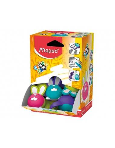 Goma de borrar maped croc croc duo conejo colores surtidos