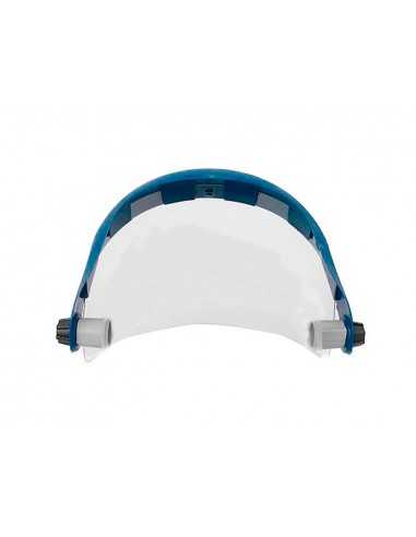 Pantalla para casco faru a20c con visera y protector barbilla azul 200x300 mm
