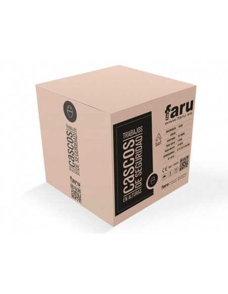 Casco faru abs para trabajos en alturas 6 puntos de anclaje color blanco