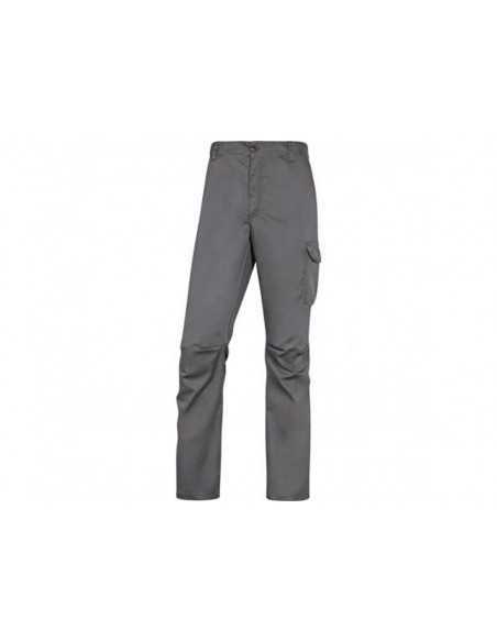 Pantalon de trabajo deltaplus cintura elastica 5 bolsillos color gris / negro talla xs Pantalon de trabajo deltaplus cintura elastica 5 bolsillos color gris / negro talla xs
