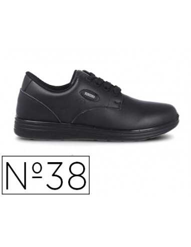 Zapato de seguridad paredes ocupacional hydra negro talla 38
