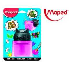 Limpiador de pinceles maped color peps 2 compartimentos superheroes - Imagen 1