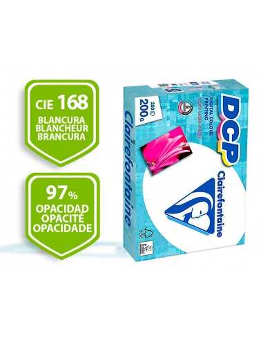 Papel fotocopiadora clairefontaine din a3 200 gr paquete de 250 hojas