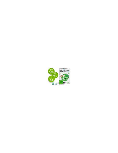 Papel fotocopiadora navigator eco logical din a4 75 gramos paquete de 500 hojas