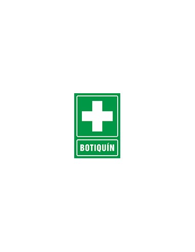 Pictograma syssa señal de botiquin en pvc 210x297 mm