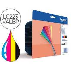 Ink-jet brother lc-223valbp dcpj4120dw / mfcj4420dw / 4620dw / 5320dw pack de 4 colores 550 paginas