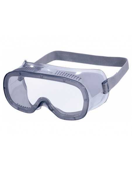 Gafas de proteccion deltaplus panoramicas montura flexible de pvc ventilacion directa talla ajustable color gris Gafas de proteccion deltaplus panoramicas montura flexible de pvc ventilacion directa talla ajustable color gris
