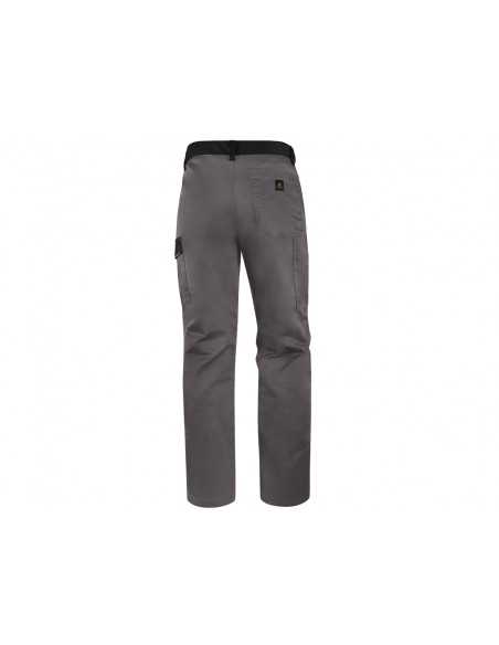 Pantalon de trabajo deltaplus cintura ajustable 5 bolsillos color gris verde talla xl Pantalon de trabajo deltaplus cintura ajustable 5 bolsillos color gris verde talla xl
