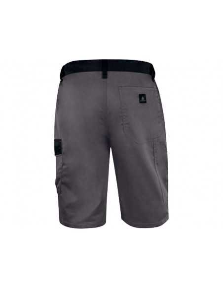 Pantalon de trabajo deltaplus bermuda cintura ajustable 5 bolsillos color gris talla 3xl Pantalon de trabajo deltaplus bermuda cintura ajustable 5 bolsillos color gris talla 3xl