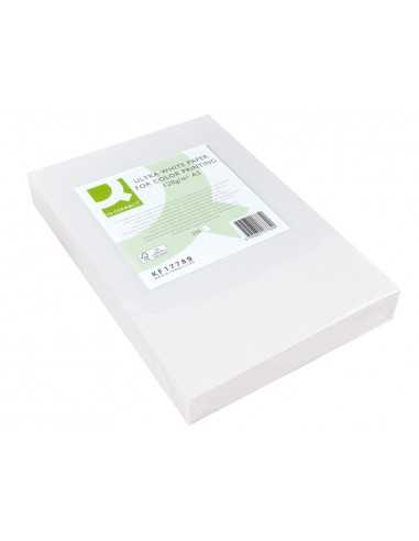 Papel fotocopiadora q-connect ultra white din a3 120 gramos paquete de 250 hojas