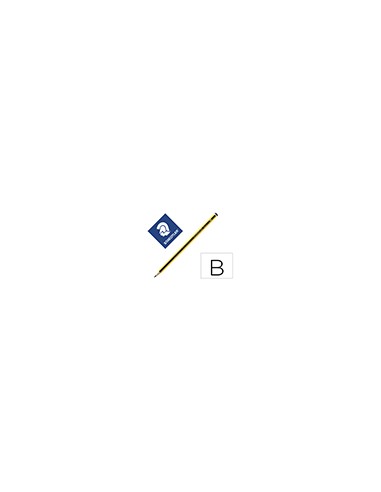 Lapices de grafito staedtler noris n.1 b unidad